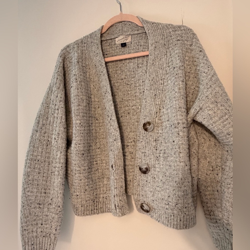 Grey Cozy Cardigan - Picture 2 of 3